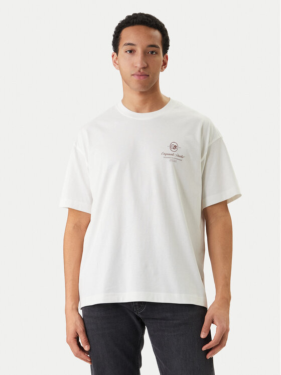 Jack & Jones Jack & Jones Camiseta Niagara 12293422 Écru Regular Fit