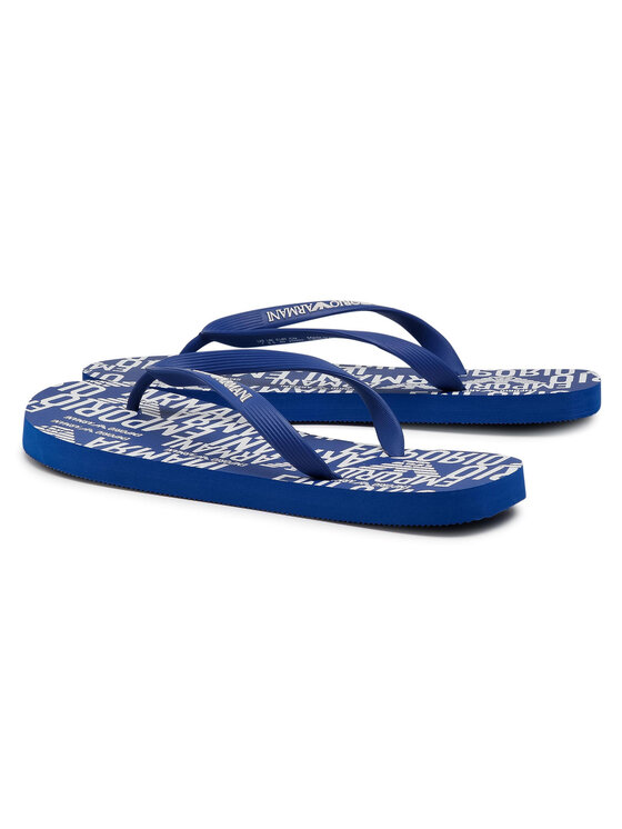 Emporio Armani Джапанки Emporio Armani X4QS04 XM763 N605 Син