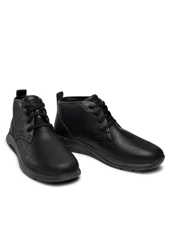 Geox Trzewiki Geox U Damiano G U16ANG 00043 C9999 Czarny
