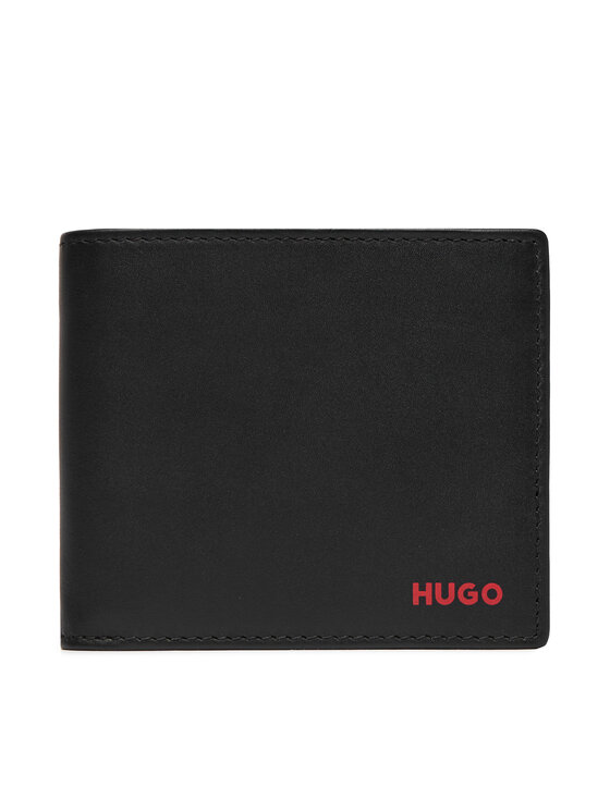 HUGO Портфейл HUGO 50570440 Черен