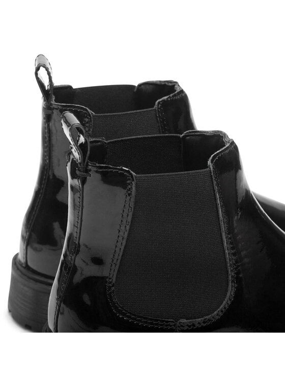 Clarks Kotníková obuv s elastickým prvkem Clarks Orinoco2 Lane 261636224 Černá