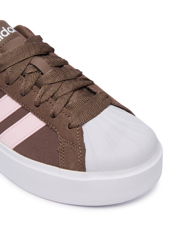 adidas Sneakersy adidas Streettalk Bold Shoes KJ9946 Brązowy