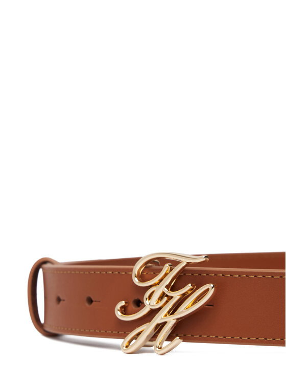 Tommy Hilfiger Remen Tommy Hilfiger Th Script 3.0 AW0AW18568 Smeđa