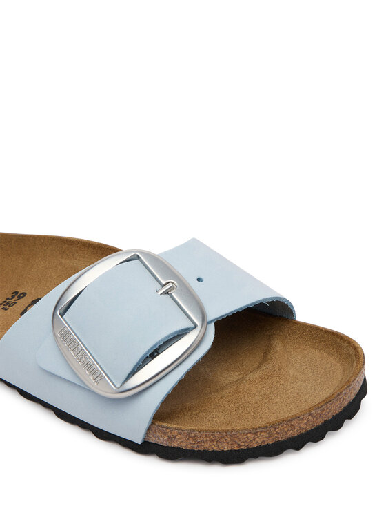 Birkenstock Шльопанці Birkenstock Madrid Big Buckle 1031798 Блакитний