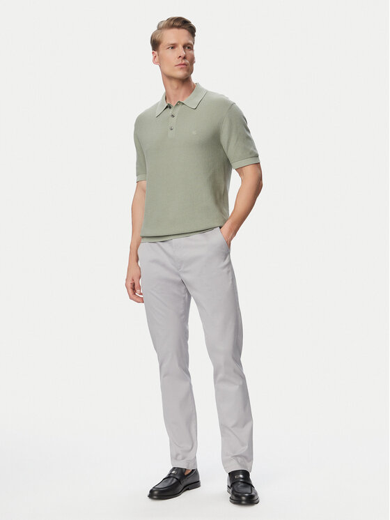 Calvin Klein Calvin Klein Polo LV04LG313G Gris Regular Fit