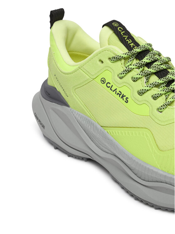 Clarks Trekkingi Clarks PaceTrailGoWP 26328476 Żółty jasny