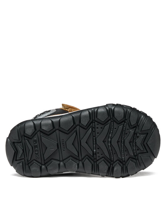 Geox Čizme za snijeg Geox B Trekkyup Boy B Abx B566LI 0MEFU CR69B M Crna