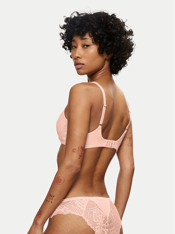 Triumph Triumph Nedrček s kostjo Wild Peony Florale 10209627 Roza