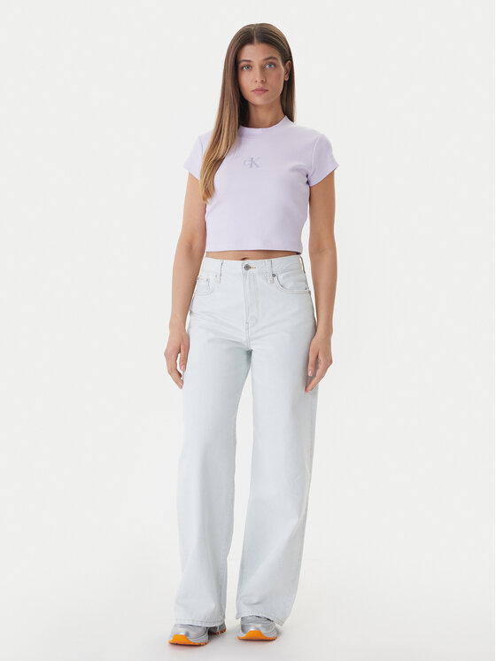 Calvin Klein Jeans Calvin Klein Jeans Camiseta LV047AB802 Rosa Regular Fit