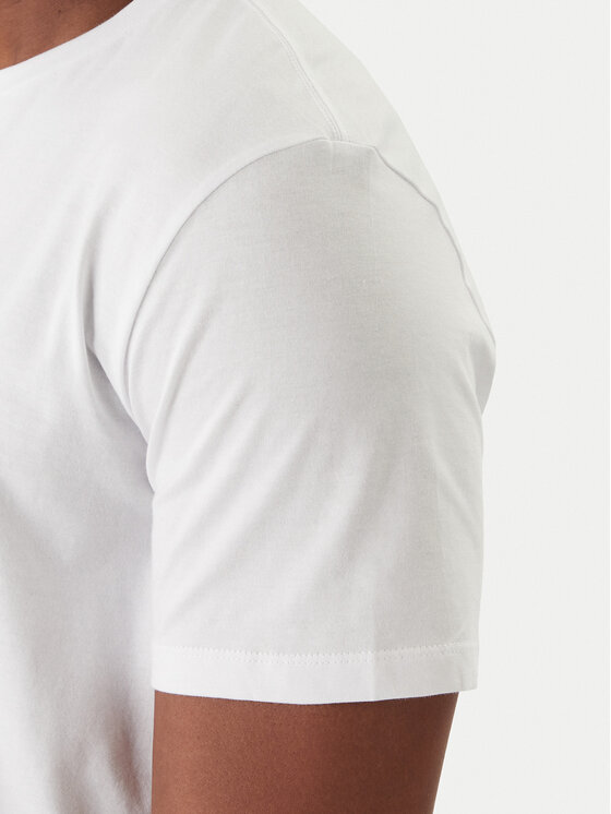 Calvin Klein Jeans Calvin Klein Jeans Camiseta Word Circle Graphic LV14RE816G Blanco Regular Fit