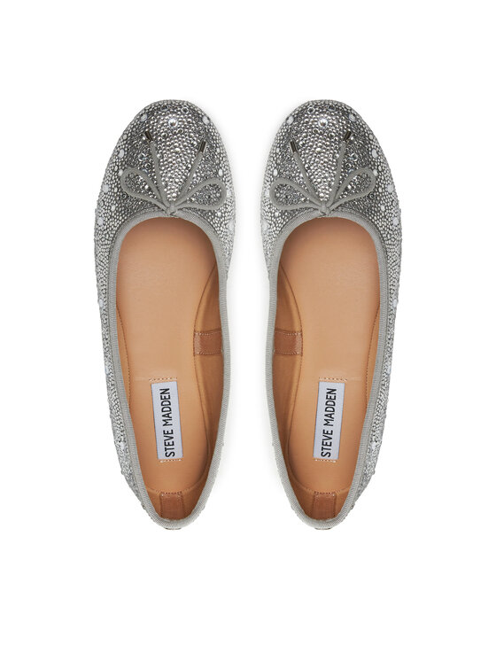 Steve Madden Балетки Steve Madden Blossoms-R SM11002854 Срібний