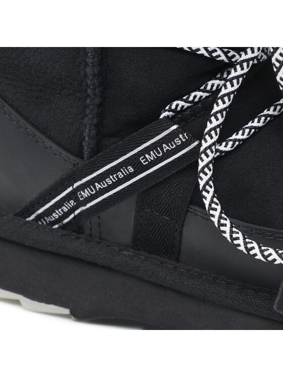 EMU Australia Sniega zābaki EMU Australia Blurred W12641 Melns