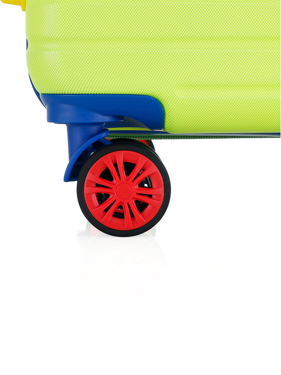 Semi Line Stredný kufor Semi Line T5939-2 Zelená