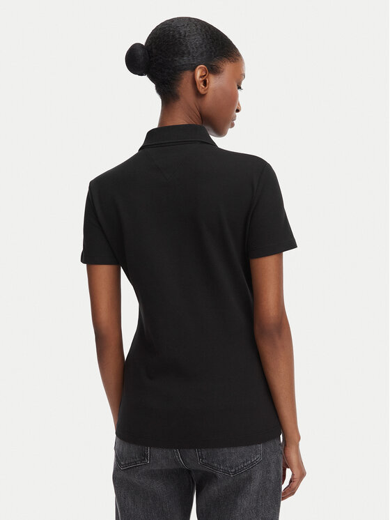 Tommy Jeans Tommy Jeans Polo Essential DW0DW22820 Negro Regular Fit
