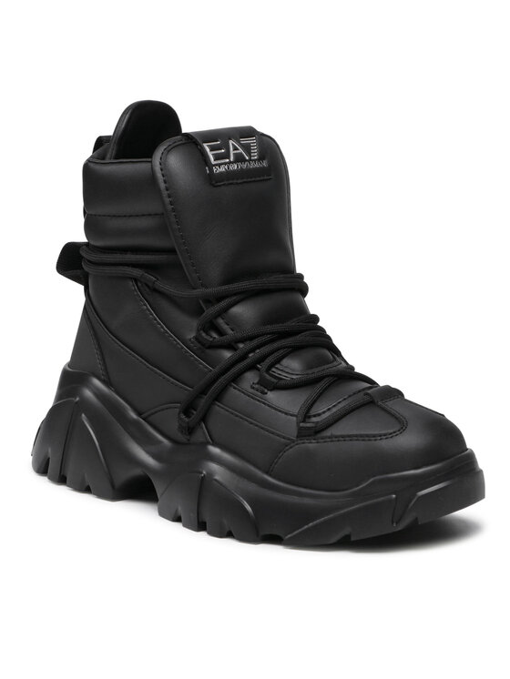 EA7 Emporio Armani Черевики туристичні EA7 Emporio Armani X8M001 XK228 R926 Чорний