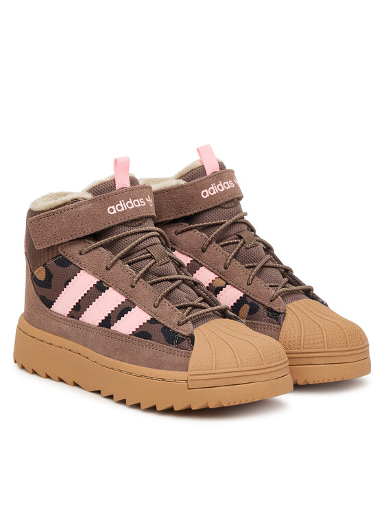 adidas Kotníková obuv adidas Superstar Winter Trek KH9793 Hnědá
