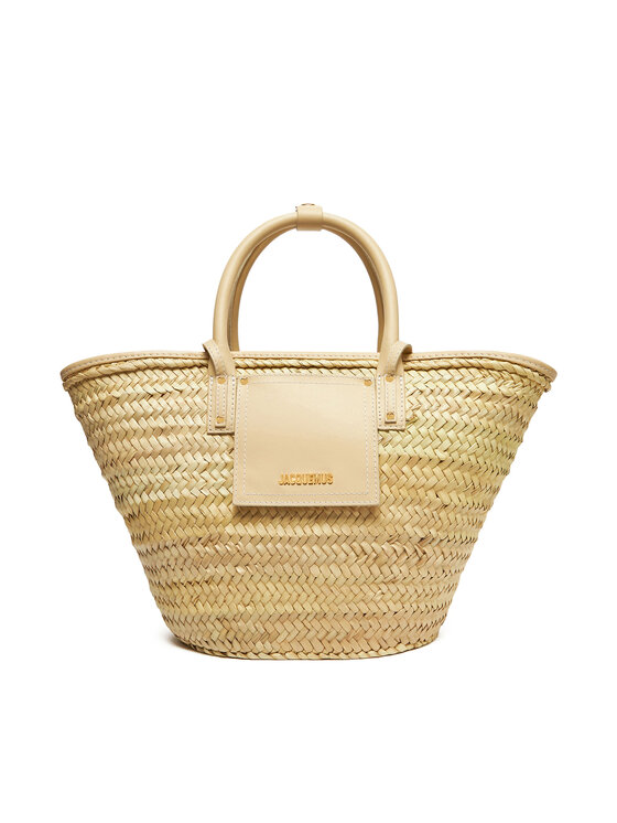JACQUEMUS Borsetta JACQUEMUS Le Panier Soli 23E223BA045-3060 Beige