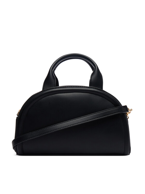 Calvin Klein Дамска чанта Calvin Klein Bold Ck Dome Crossbody LV04F3895G Черен