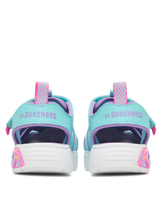 Skechers Босоніжки Skechers Play Scene Splash - Cute Crew 303162N/TQLV Голубий