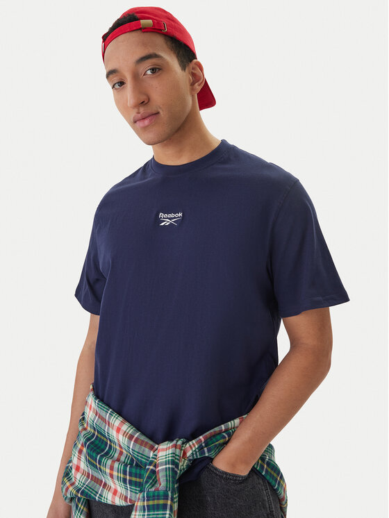 Reebok Reebok Camiseta Branagan RK25561CCM Azul marino Regular Fit