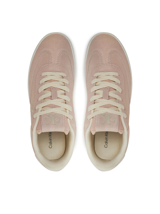 Calvin Klein Jeans Laisvalaikio batai Calvin Klein Jeans Classic Cupsole Laceup Wt Wm YW0YW01833 Rožinė