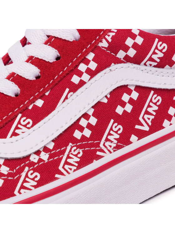 Vans Tenisówki Vans Old Skool VN0A4U3BW351 Czerwony