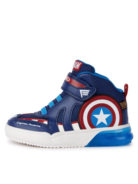 Geox Sneakersy Geox MARVEL J Grayjay Boy J369YC 0FU50 C0735 DD Tmavomodrá