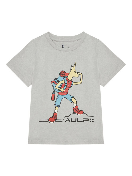 Aulp Aulp Póló Timon Szürke Regular Fit