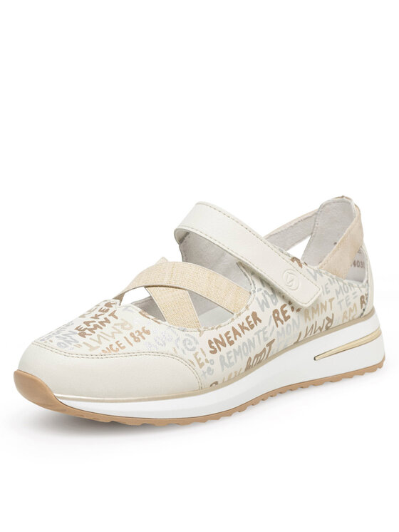 Remonte Polobotky Remonte D1G05-80 Bílá