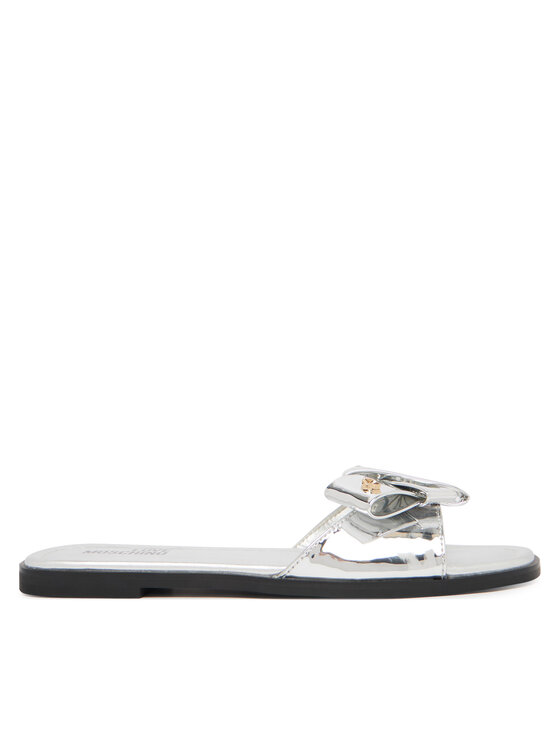 LOVE MOSCHINO Шльопанці LOVE MOSCHINO JA28142G0OJE090B Срібний