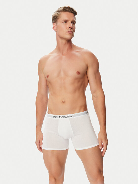Emporio Armani Underwear Emporio Armani Underwear Conjunto de calzoncillos boxer EM005064 AF24322 M0066 Blanco