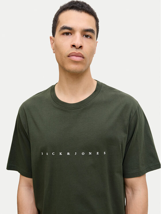 Jack & Jones Jack & Jones Camiseta Star 12234746 Verde Relaxed Fit