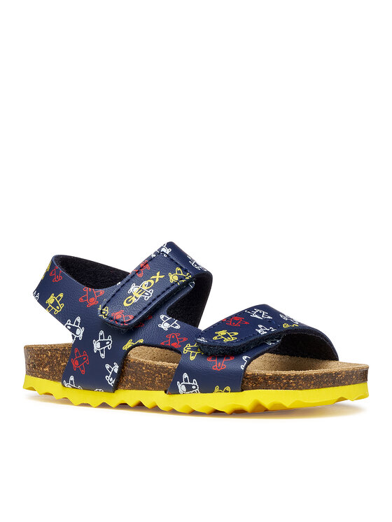 Geox Sandali Geox B Sandal Chalki Boy B552QB 00004 C4002 M Mornarsko modra