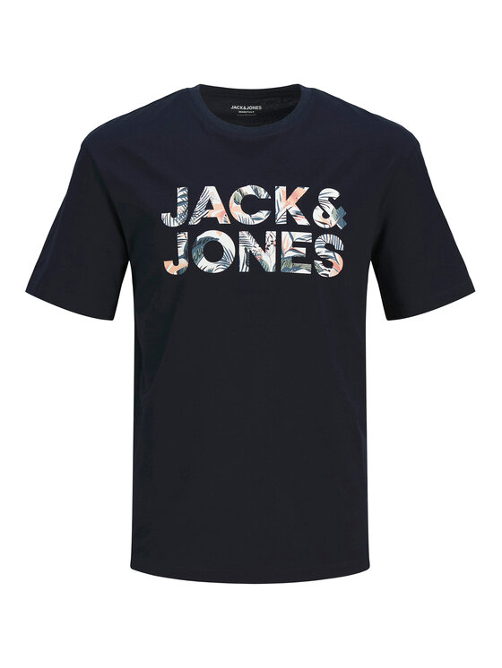 Jack & Jones Jack & Jones Majica Bryan 12268127 Mornarsko modra Relaxed Fit