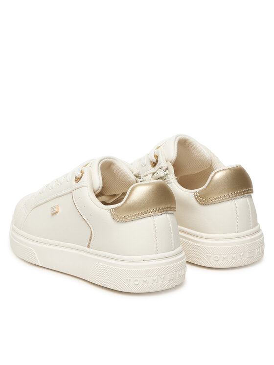 Tommy Hilfiger Sneakers Tommy Hilfiger Low Cut Lace-Up T3A9-34248-1355 S Alb