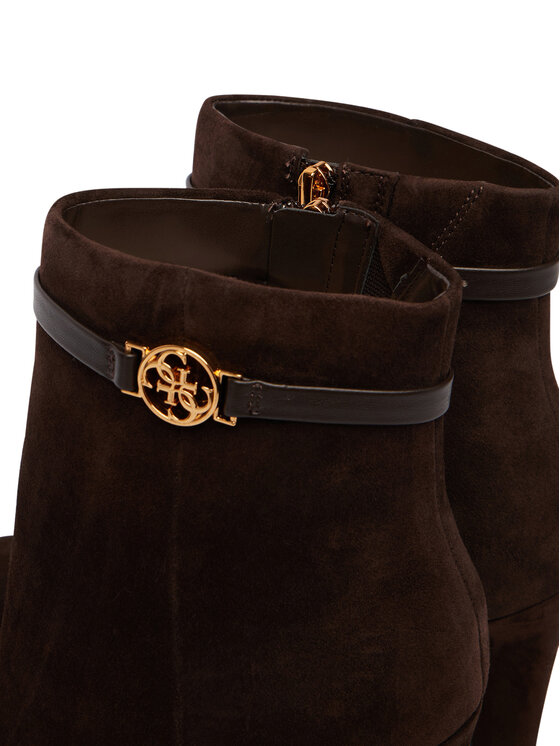 Guess Botki Guess FLFOTI SUE10 Brązowy