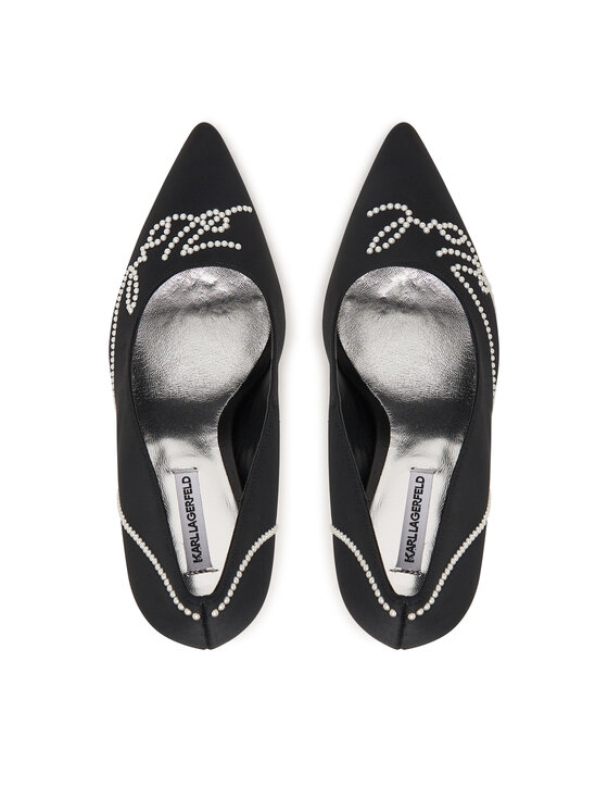 KARL LAGERFELD Туфлі на шпильці KARL LAGERFELD Sarabande KL30906P Чорний