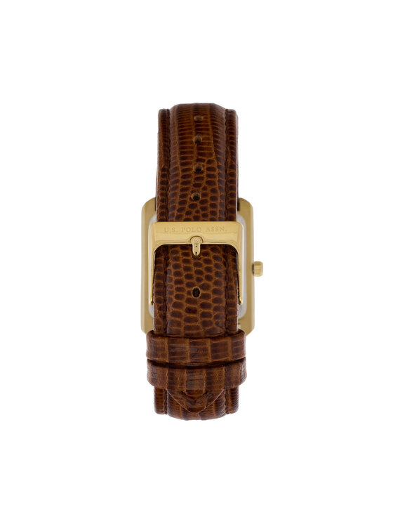 U.S. Polo Assn. Годинник U.S. Polo Assn. Athena USP8501YG Коричневий