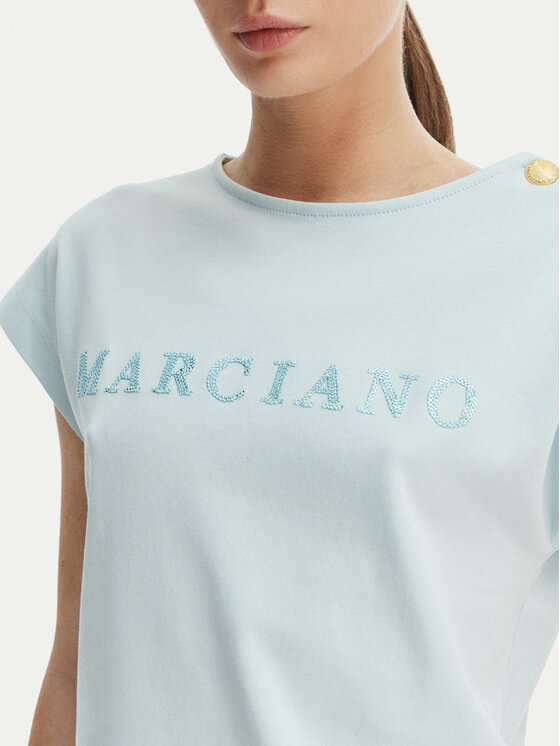 Marciano Guess Marciano Guess Camiseta G6GI04 K3505 Azul Regular Fit