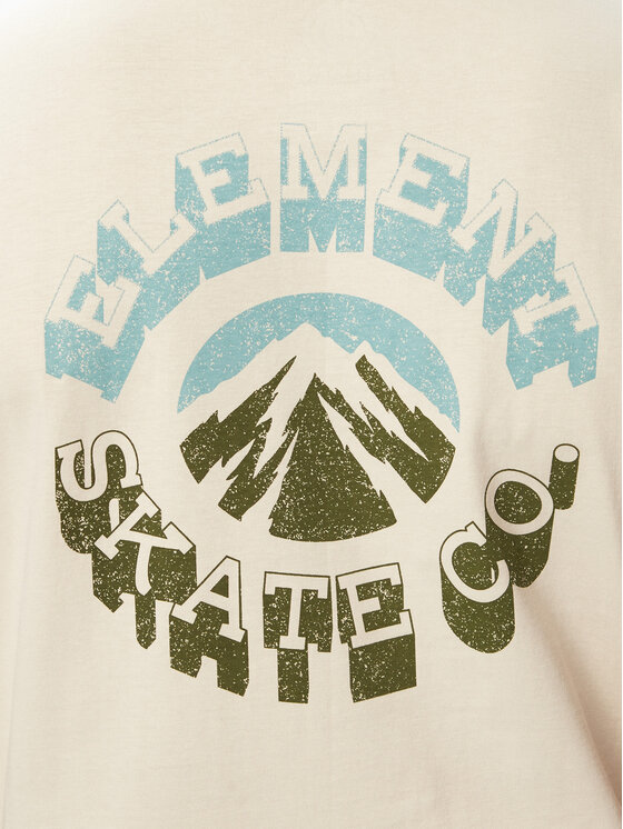 Element Element Camiseta Ambition ELYZT00500 Beige claro Regular Fit