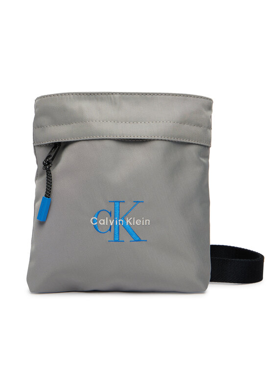 Calvin Klein Saszetka Calvin Klein Bold Flatpack LV04D3178G Szary