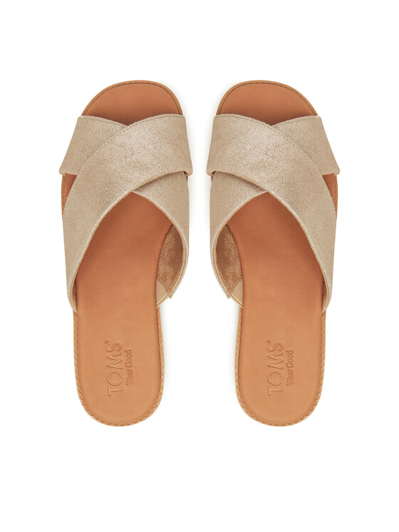 Toms Шльопанці Toms 10021991 Срібний