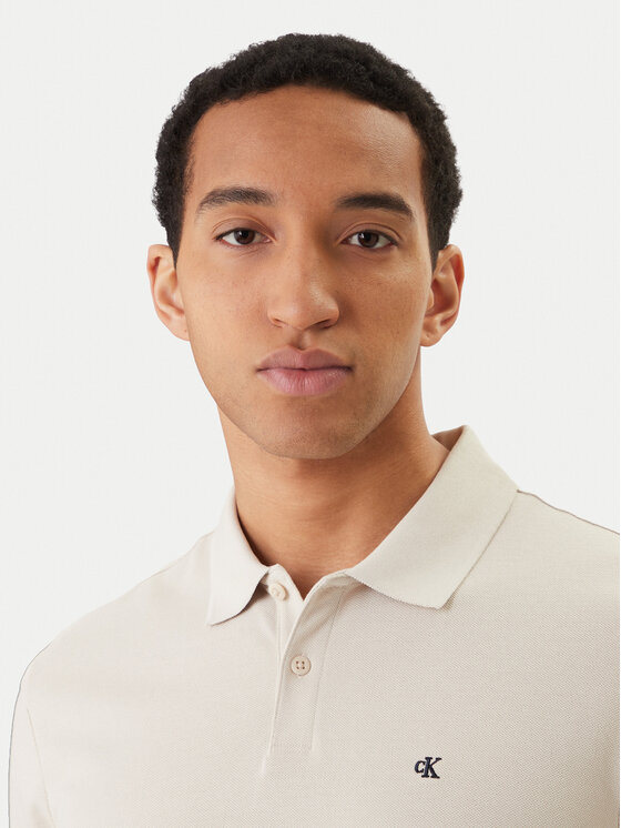 Calvin Klein Jeans Calvin Klein Jeans Polo LV040EM269 Beis Regular Fit