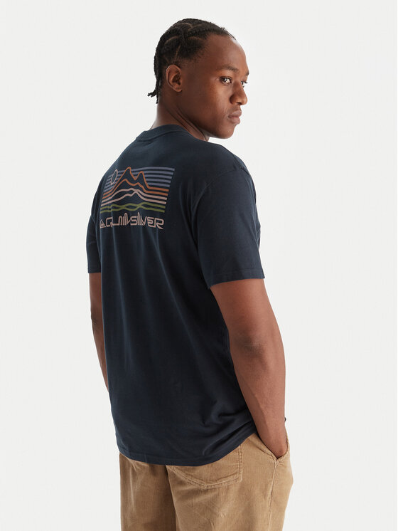Quiksilver Quiksilver Camiseta Light Waves SS EQYZT08175 Azul marino Comfort Fit