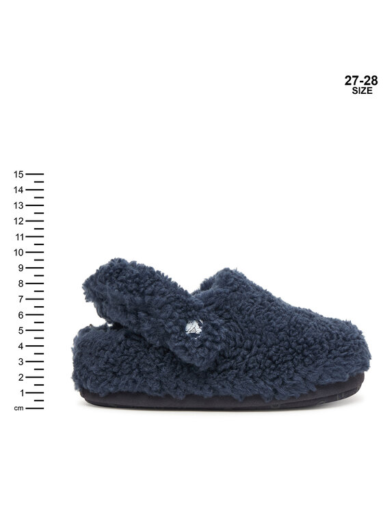 Crocs Тапочки Crocs Toddler Classic Cozzzy Slipper 210857 Cиній