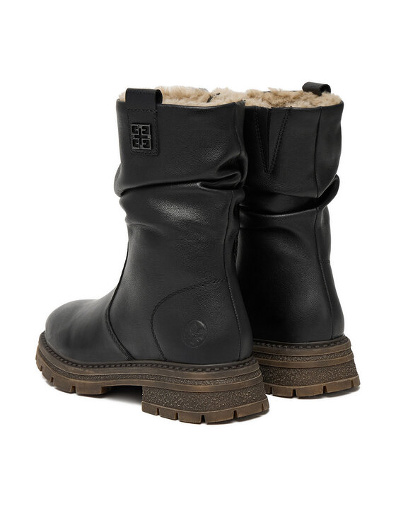 Rieker Botine Rieker CEO-Z9855-00 Negru
