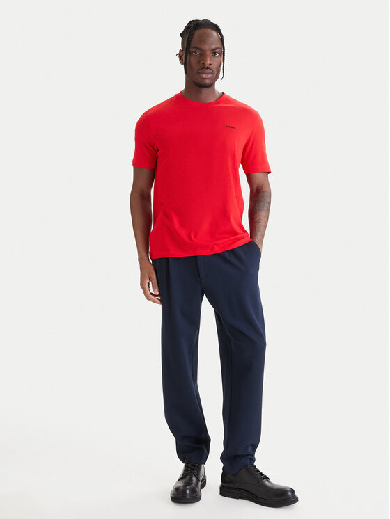 HUGO HUGO Camiseta Dero222 50466158 Rojo Regular Fit