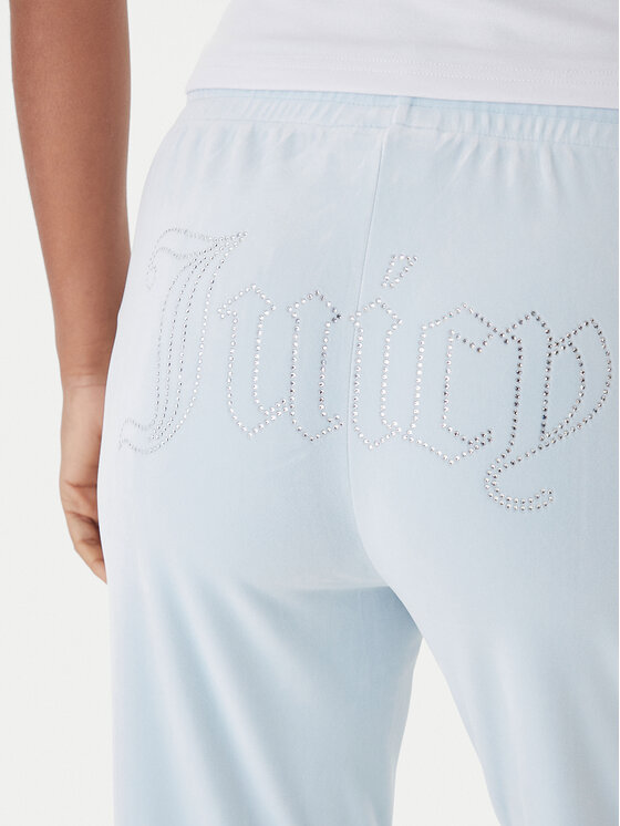 Juicy Couture Juicy Couture Donji dio trenerke Tina JCWBJ225307 Svijetloplava Regular Fit