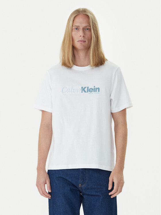 Calvin Klein Calvin Klein Camiseta LV04RD822G Blanco Regular Fit