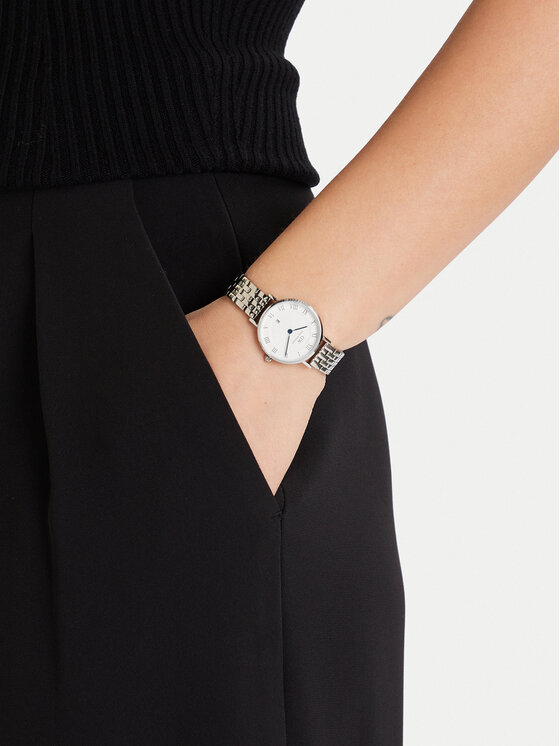 Daniel Wellington Ročna ura Daniel Wellington Petite DW00100859 Srebrna